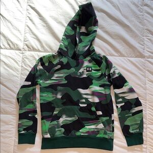 UNDER ARMOUR Youth M Multicolor Camo Hoodie